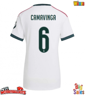 Real Madrid Eduardo Camavinga #6 Replica Home Stadium Shirt for Women 2026-27 Short Sleeve